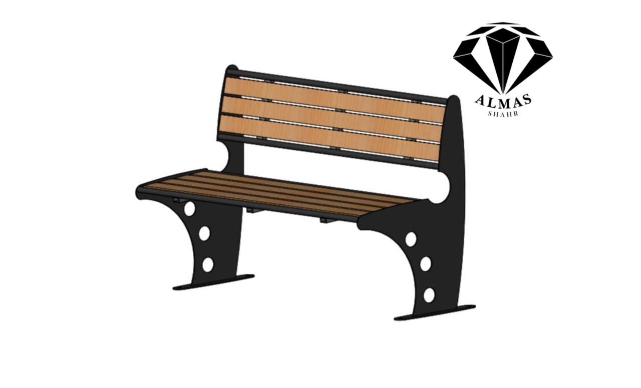 نیمکت چوب پلاست نیمکت چوب پلاست