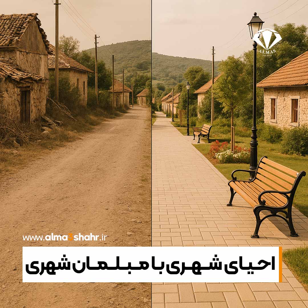 احیای شهری با مبلمان شهری